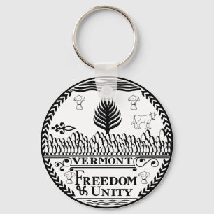 Chaveiro do selo do estado de Vermont