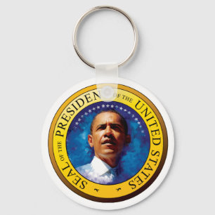 Chaveiro do selo do presidente Barack Obama