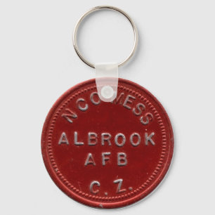 Chaveiro do símbolo da confusão de Albrook AFB N