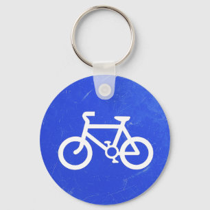 Chaveiro do sinal de tráfego da bicicleta