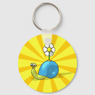 Chaveiro DO SNAIL SUNFLOWER
