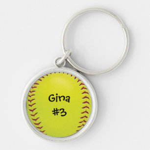 Chaveiro do softball de Fastpitch