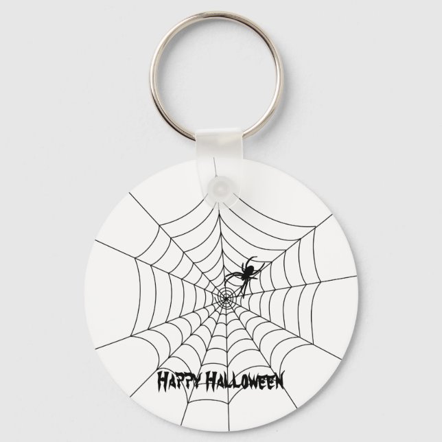 Chaveiro do Spider Web Halloween (Frente)