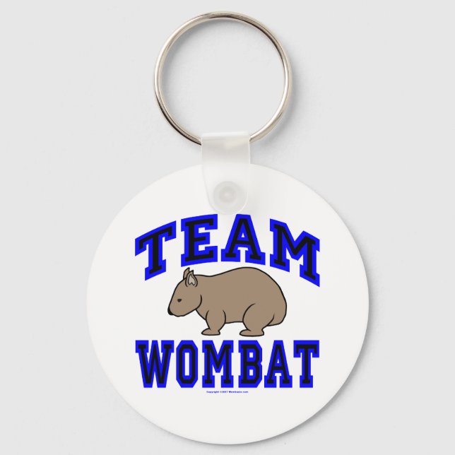 Chaveiro do Team Wombat IV (Frente)