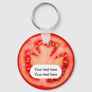 Chaveiro do tema do tomate