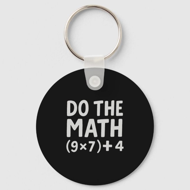 Chaveiro Do The Math 67 Meme  (Frente)