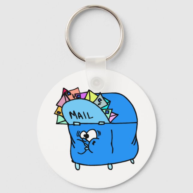 Chaveiro do trabalhador postal (Frente)