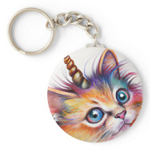Chaveiro do Unicorn Kitten