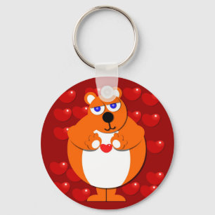 Chaveiro do URSO do CORAÇÃO
