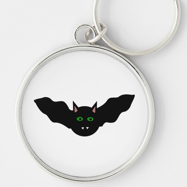 Chaveiro do Vampiro Cat Faced Bat Halloween (Frente)