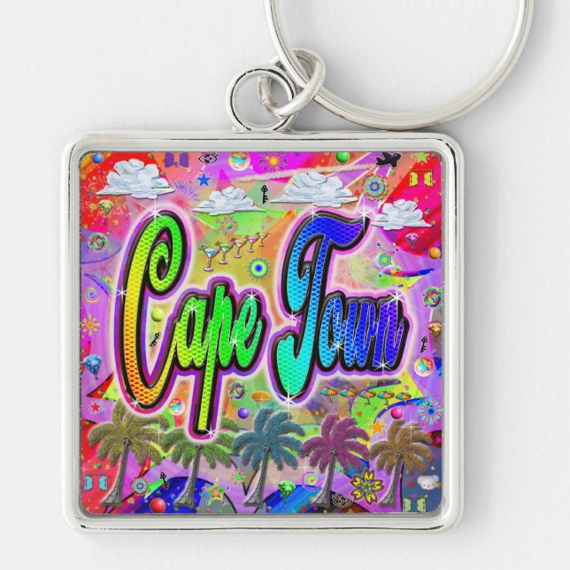 Chaveiro do Vista Express da Cidade do Cabo (Frente)