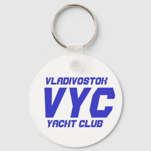 Chaveiro do yacht club de Vladivostok