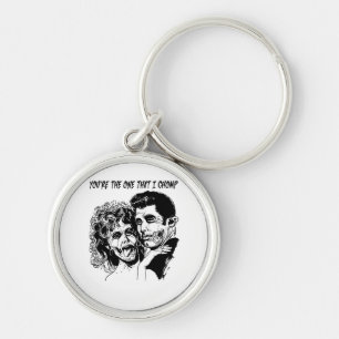 Chaveiro do zombi da graxa--Design de Nerdtastic