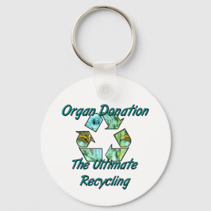 Chaveiro Doação de órgão o reciclagem final