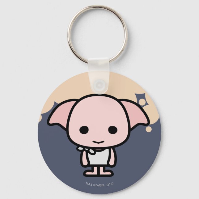 Chaveiro Dobby Cartoon Character Art (Frente)