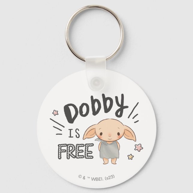 Chaveiro Dobby Is Free (Frente)