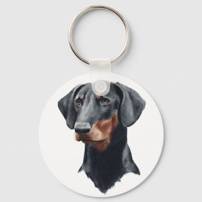 Chaveiro Doberman (Frente)