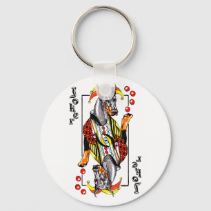 Chaveiro Doberman Black Joker