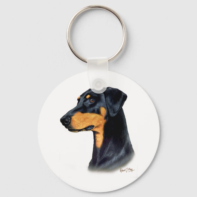 Chaveiro Doberman Pinscher (Frente)