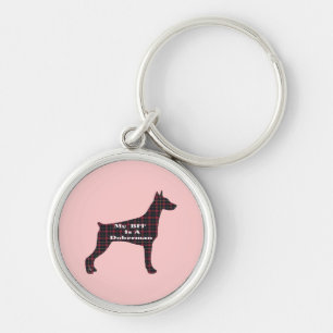 Chaveiro Doberman Pinscher BFF