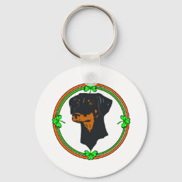 Chaveiro Doberman Pinscher St Patricks