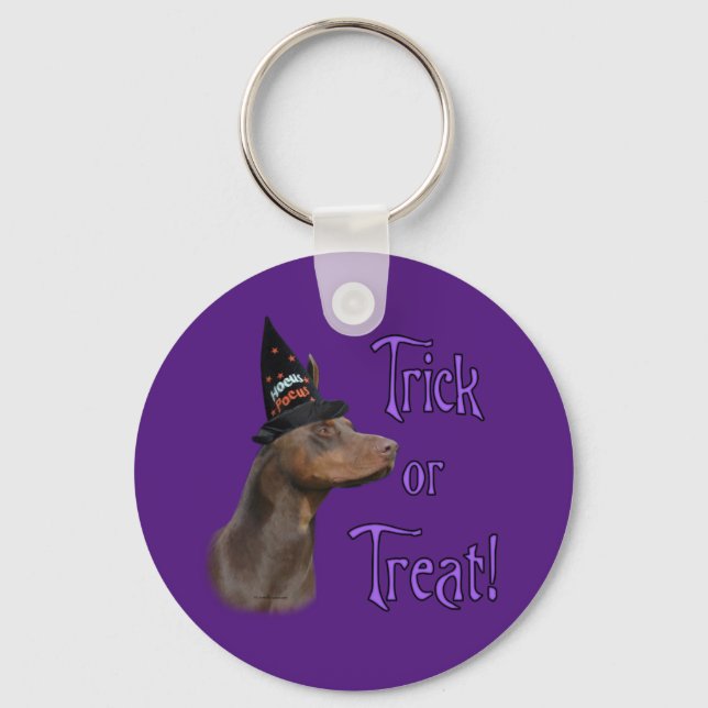 Chaveiro Doberman Pinscher Trick (Frente)