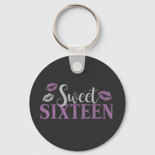 Chaveiro Doce Botão Redondo de Dezesseis 3,2 Cm