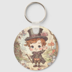 Chaveiro Doce Chapéu Louco Arte Caprichosa da Floresta Enca