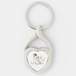 Chaveiro Doce Chickadee "Alegria"
