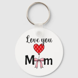 Chaveiro Doce e elegante “Amo Você Mãe”