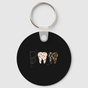 Chaveiro Doce Halloween Boo Engraçado Dentista Dentes Homen