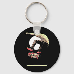 Chaveiro Doce Skater Vintage Gráfico de Skate Retro 8