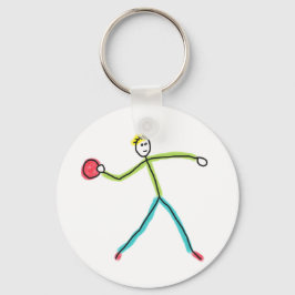 Chaveiro Dodgeball Stickman