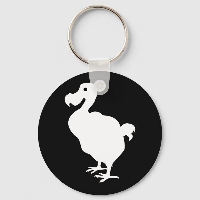 Chaveiro Dodo Silhouette (Frente)