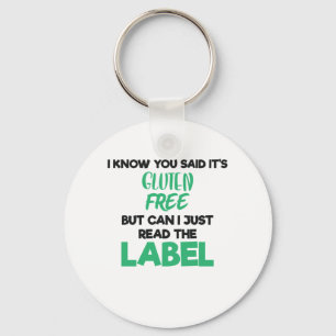 Chaveiro Doença Celielefônica Leia Livre O Rótulo Glúten I