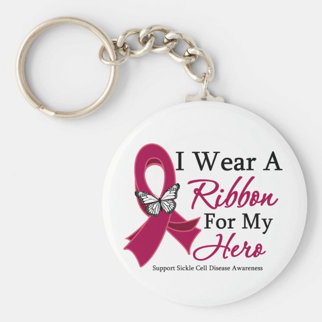 Chaveiro Doença das Células Falsiformes Eu Visto uma Fita p (Frente)