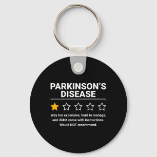 Chaveiro Doença de Parkinson 1 Estrela Avaliação Parkinsons