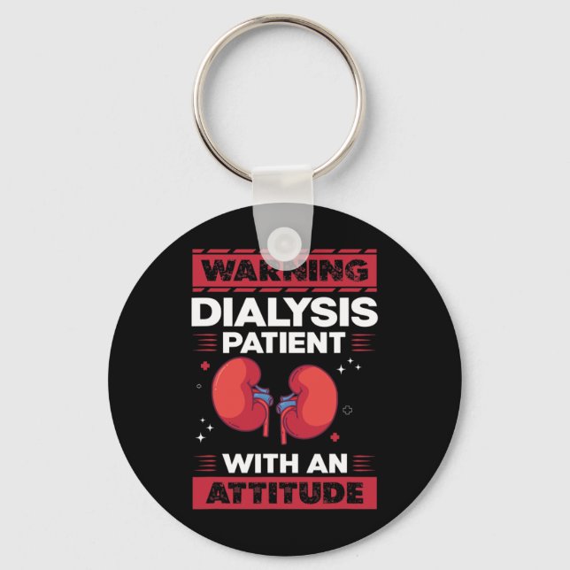 Chaveiro Doente Em Diálise Com Atitude - Doença Renal (Frente)