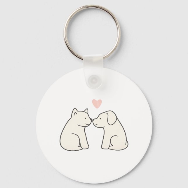 Chaveiro Dog Love (Frente)