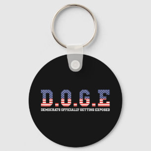 Chaveiro Doge Meme Democrats Oficialmente Expostos