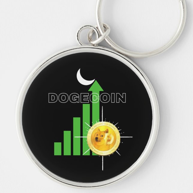 Chaveiro Dogecoin to Moon Crypto (Frente)