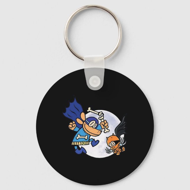 Chaveiro Dogman E Cat Essenciais Para Crianças (Frente)