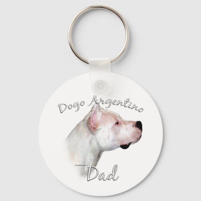 Chaveiro Dogo Argentino Pai 2 (Frente)