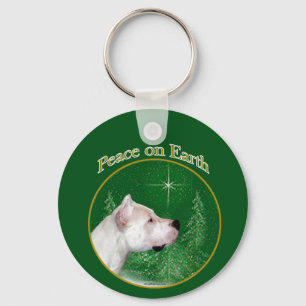 Chaveiro Dogo Argentino Peace