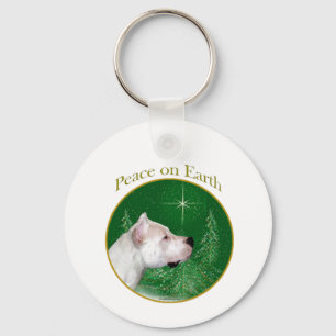 Chaveiro Dogo Argentino Peace