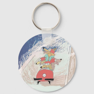 Chaveiro Dogsled!
