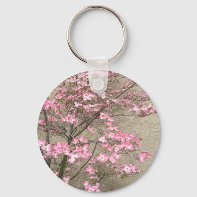 Chaveiro Dogwood Flor (Frente)