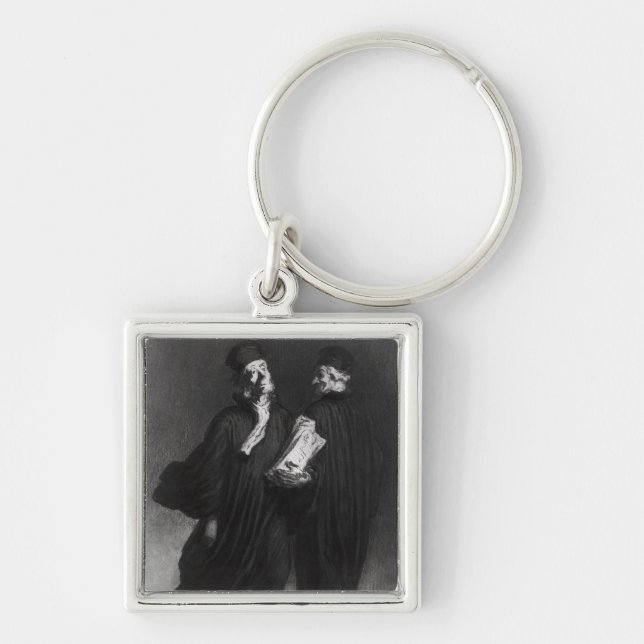 Chaveiro Dois advogados, c.1862 (Frente)
