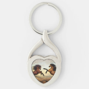 Chaveiro Dois Cavalos em Criação