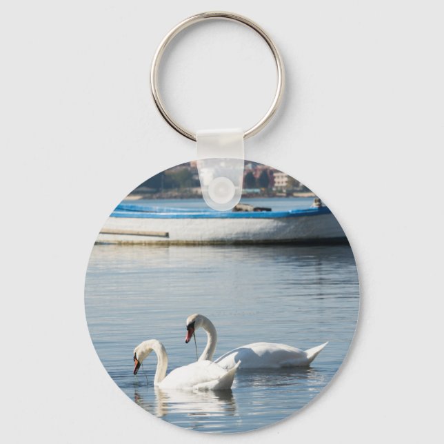 Chaveiro Dois cisnes (Frente)